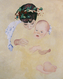 Painting of Alexander and Nicholas